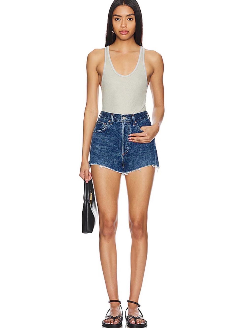 AGOLDE Mila shorts in enamored 30
